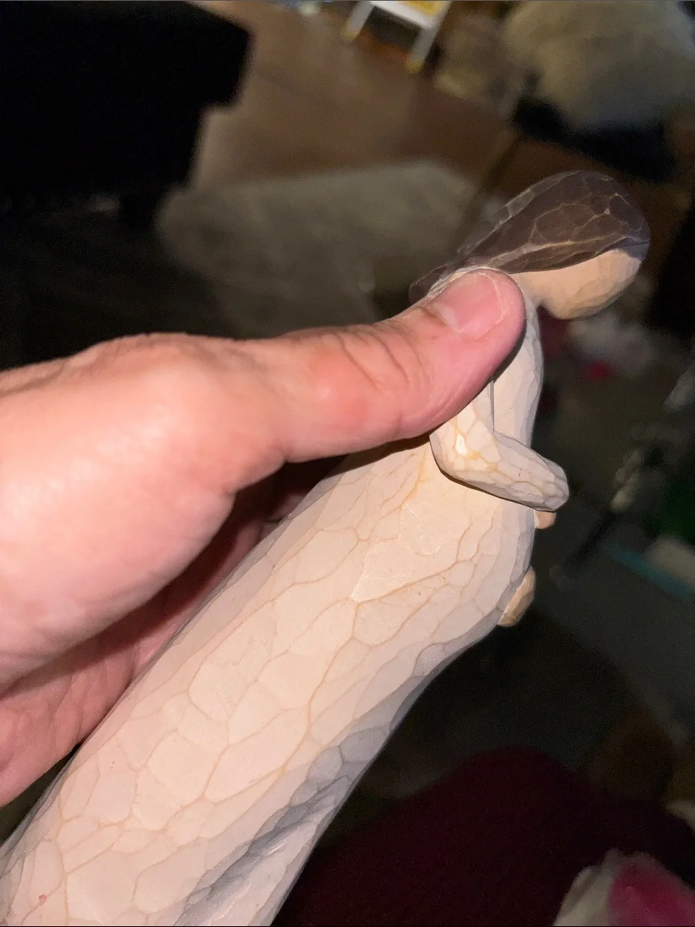 Willow Tree Cream and Tan Carved Figurine